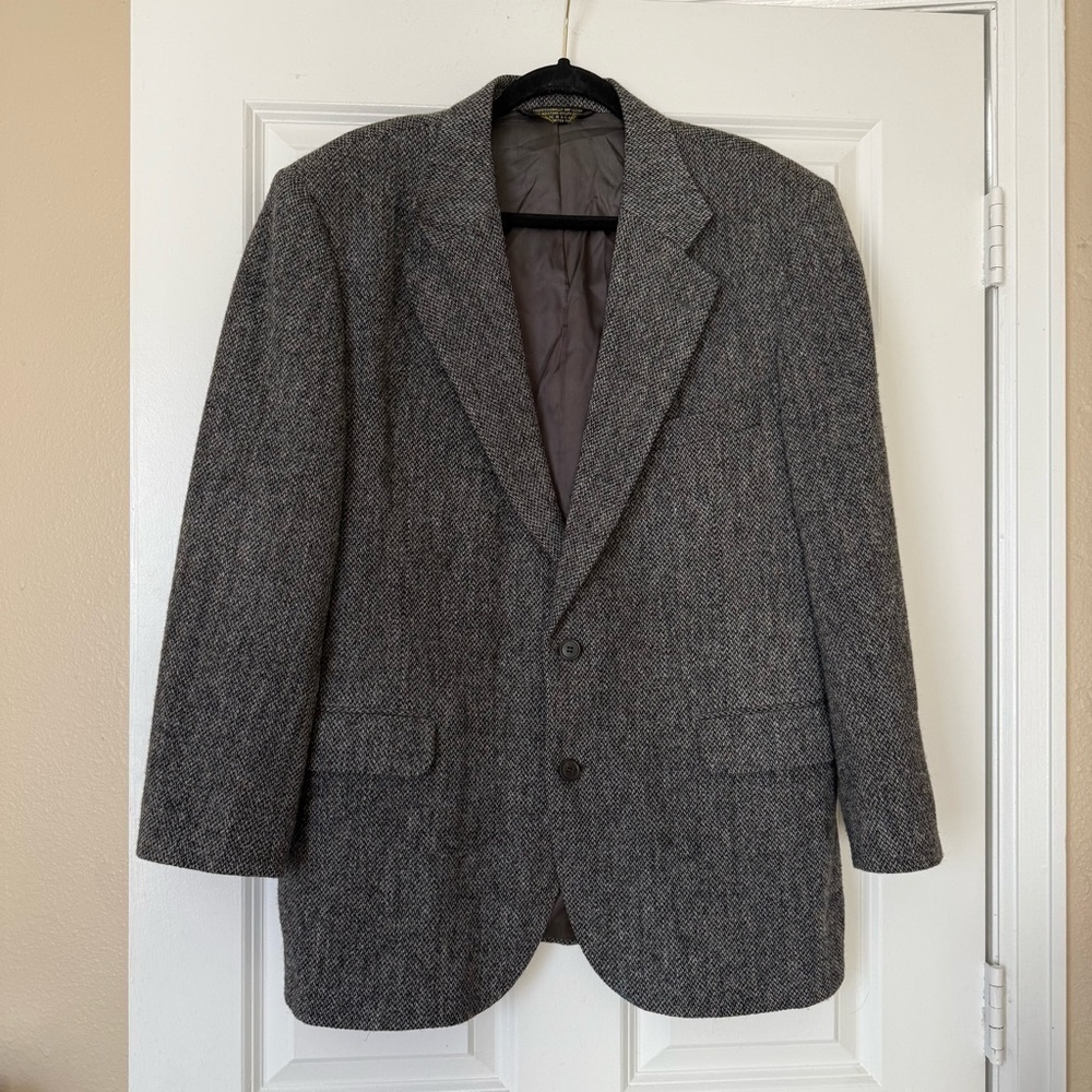 Harrison Tweed 100% Scottish Wool Stafford Blazer